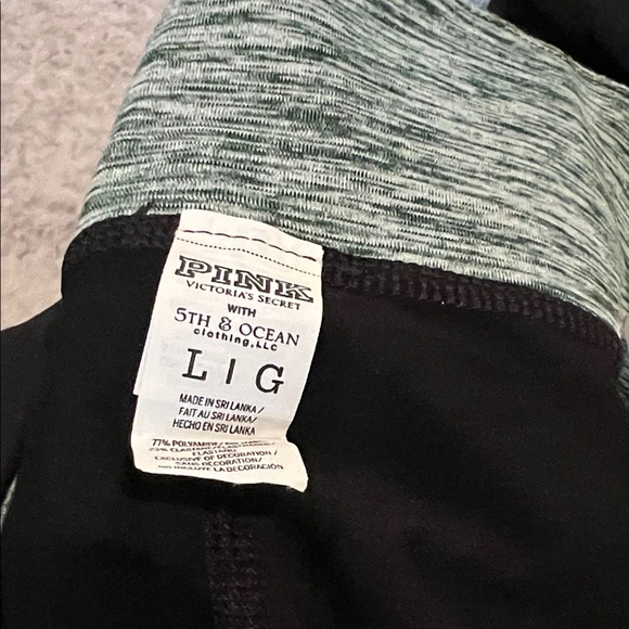 PINK Victoria's Secret Black Leggings - Picture 8 of 8